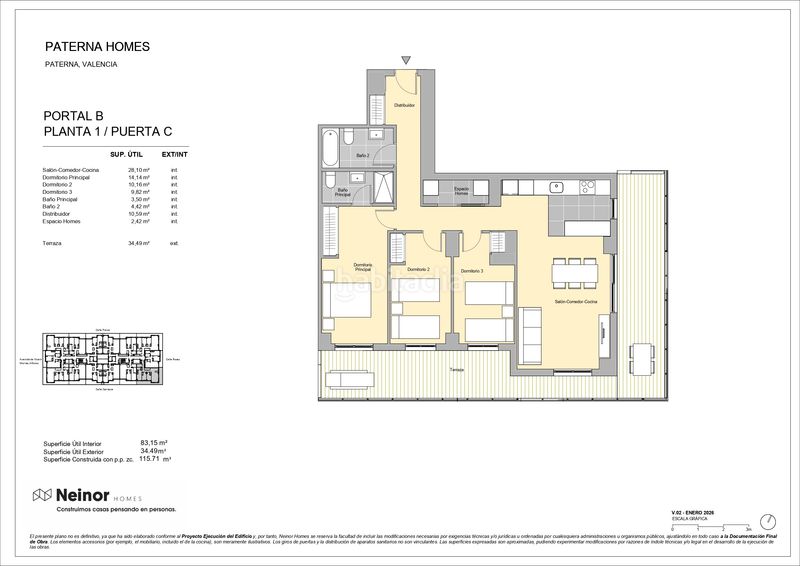 Foto 10586bf6-dfb3-401c-967a-1715f5a28b61. Etagenwohnung in carrasca in Parc Central Paterna