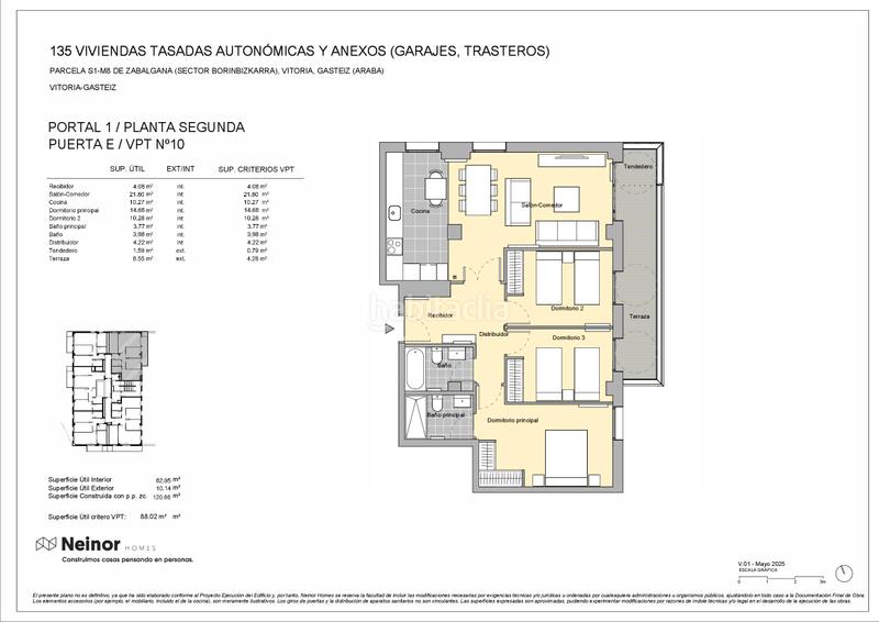 Foto 76beb5cf-b974-416d-a1b1-b3fec42e18e8. Appartement 120m<sup>2</sup> dans calle océano pacífico 0 dans San Martín Vitoria - Gasteiz