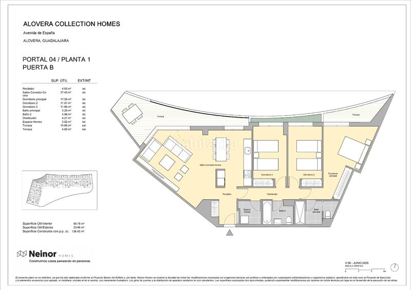 Foto ece8aafa-9fb6-4b77-9960-1ca42577739f. Pis 138m<sup>2</sup> a calle nelson mandela 0 a Alovera