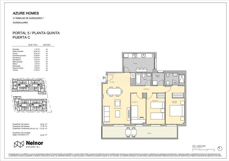 Foto fa831f08-a07b-46cc-aa6c-e3e5926bad13. Appartamento 111m<sup>2</sup> in calle del rio arandilla 0 in Aguas Vivas Guadalajara