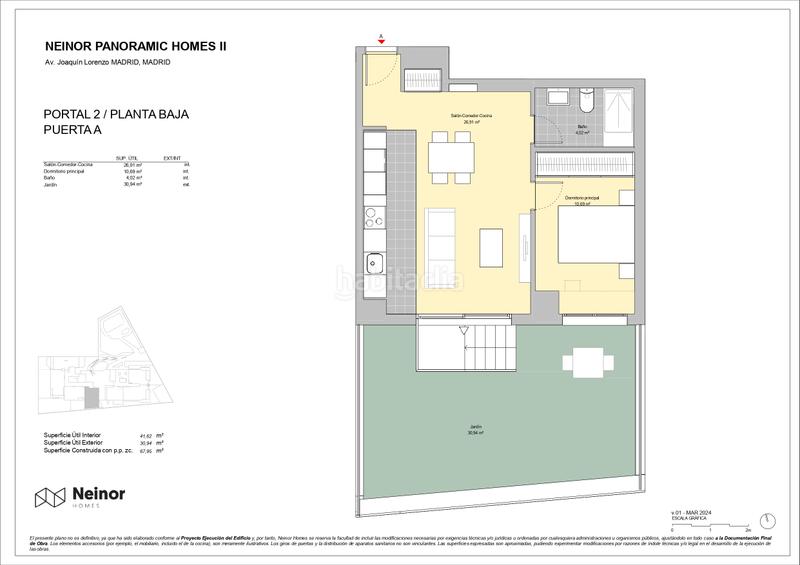 Foto eaa049c0-44aa-404c-8071-e0e42d0073ed. Appartement 67m<sup>2</sup> dans calle doctor juan josé lópez ibor 41 dans Madrid