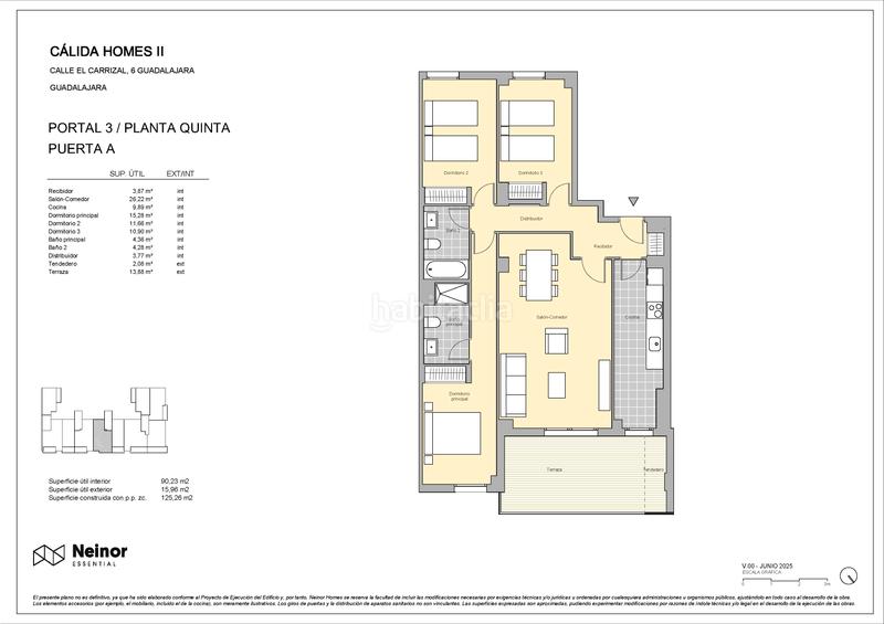 Foto a3166675-bd1a-4229-b748-c2c81d1b1316. Pis 125m<sup>2</sup> a calle el carrizal 6 a Las Cañas Guadalajara