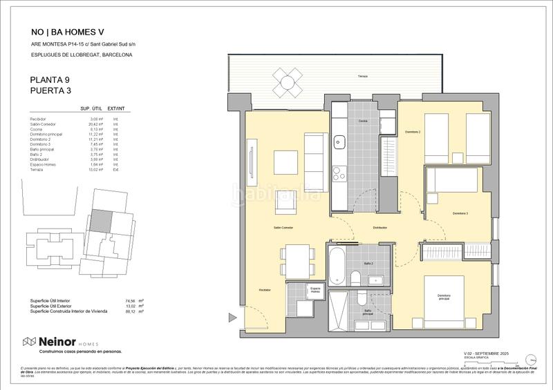 Foto 62eb0408-e6a2-411f-b431-1a1401ca5602. Appartement 88m<sup>2</sup> dans calle sant gabriel 0 dans Montesa Esplugues de Llobregat