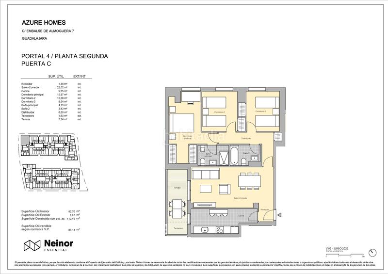 Foto edd7388f-5602-4fe1-8205-375a51406c8b. Appartamento 110m<sup>2</sup> in calle del rio arandilla 0 in Aguas Vivas Guadalajara