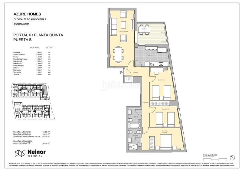 Foto c879bbd9-5a15-4519-8a7f-68cb68619809. Appartamento 125m<sup>2</sup> in calle del rio arandilla 0 in Aguas Vivas Guadalajara