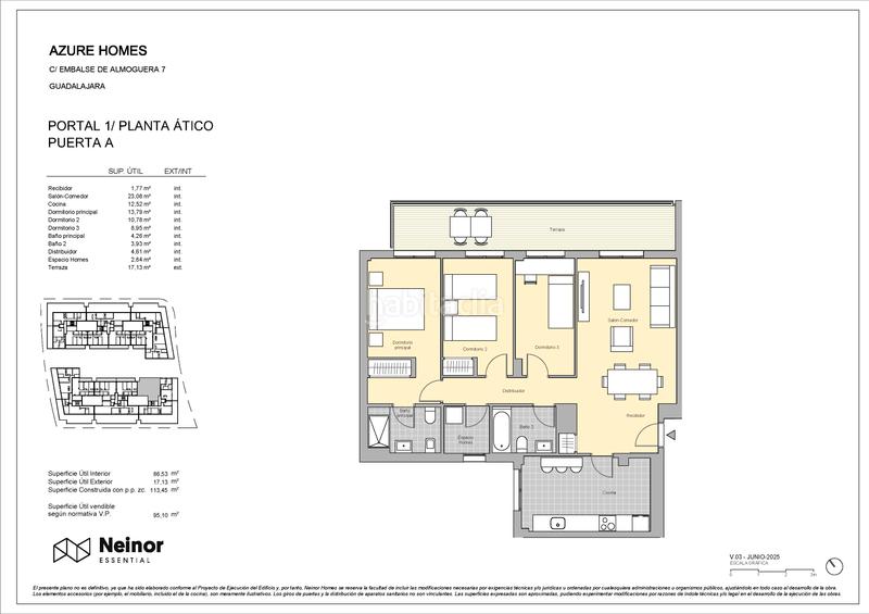 Foto aec612ae-1c9f-4169-a776-86b190bc6738. Pis 113m<sup>2</sup> a calle del rio arandilla 0 a Aguas Vivas Guadalajara