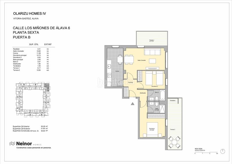 Foto d5cf7efd-6518-413b-8d86-49b54d3b0f1f. Appartamento 95m<sup>2</sup> in avenida de olarizu 0 in Adurtza Vitoria - Gasteiz