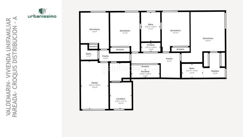 Foto 76b51e75-4445-4c39-8456-913b79c2dfb0. Casa aparellada amb calefacció piscina a Valdemarín Madrid