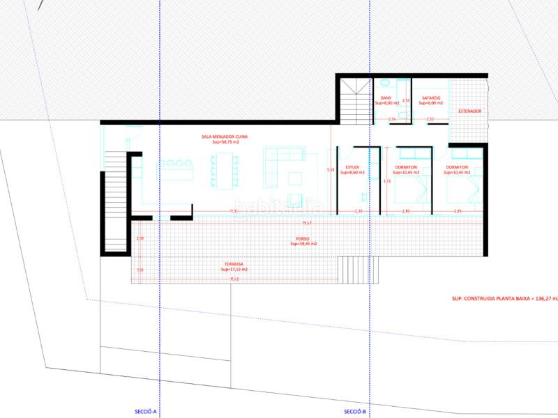 Foto c122f9cf-2269-4ae3-bba5-967212d5859d. Casa ubicada en una parcela con vistas excepcionales, esta casa ecológica desde 1.100.000 euros terreno incluido presenta una arquitect en Roses