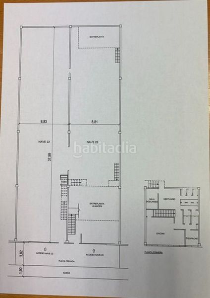 Foto d675c3d7-4a0a-4a19-a4fe-25bb084150bd. Location bâtiment à usage industriel dans Loiu
