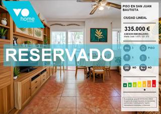 Pis a San Juan Bautista. Piso en venta en san juan bautista, ciudad lineal, madrid