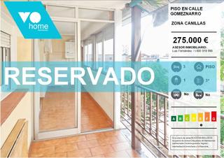 Pis  De gomeznarro. Piso en venta en canillas, hortaleza, madrid
