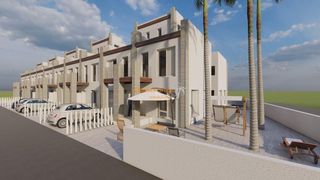 Haus in Monte y Mar. Bungalow en gran alacant con sótano y terraza