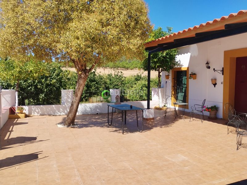 Foto a688b9d5-898a-44f9-a48a-337d9e47a58b. Masia amb xemeneia aparcament piscina a Zafra