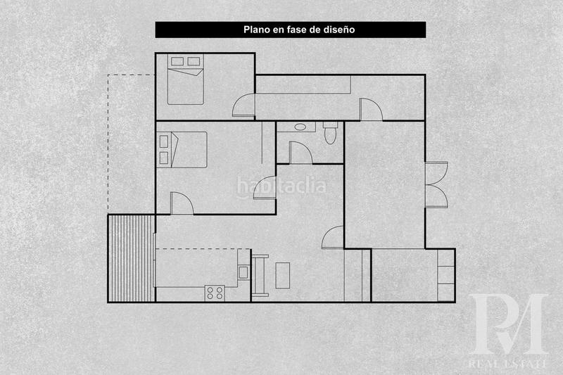 Foto ed90b022-ed8d-4665-8e77-54e94331181c. Zweistöckige wohnung mit heizung in Centro Histórico Málaga