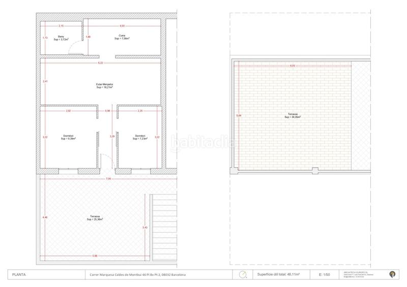 Foto c74b0cc6-c698-47cc-aa03-4183052917c0. Flat with heating in Guinardó Barcelona