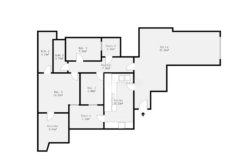 Foto 5a81f2a8-0e07-4dbd-afb7-5eff3c7984fe. Appartement avec chauffage parking dans Centre Sabadell
