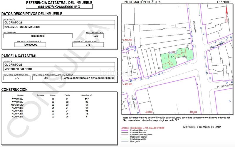 Foto 63a565e8-60ca-4bb2-a495-5c25fed64eb9. Terreno residencial en n/a 17 en Centro Móstoles