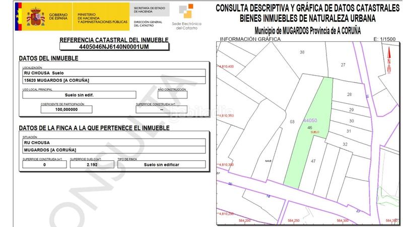 Foto 1b234e12-b89e-4e7b-bc67-5f69428d573c. Terreny residencial a chousa 22 a Mugardos