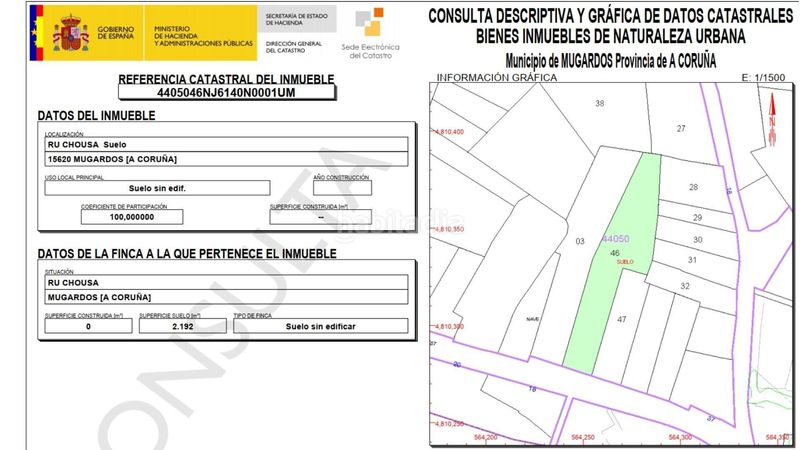 Foto 20c02222-efc0-4111-9de2-4b98e08a85bb. Terreny residencial a chousa 22 a Mugardos