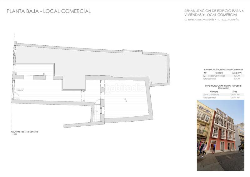 Foto a257bc6c-a61a-4a30-b69f-0d433f22e825. Local comercial en estrecha san andrés 11 oportunidad única! local comercial en calle estrecha de san andrés a coruña en Coruña (A)