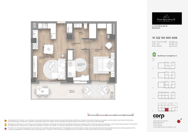 Foto 98e4687f-b87c-41f9-99b4-e07445017b59. Pis 64m<sup>2</sup> a La Verneda - La Pau Barcelona