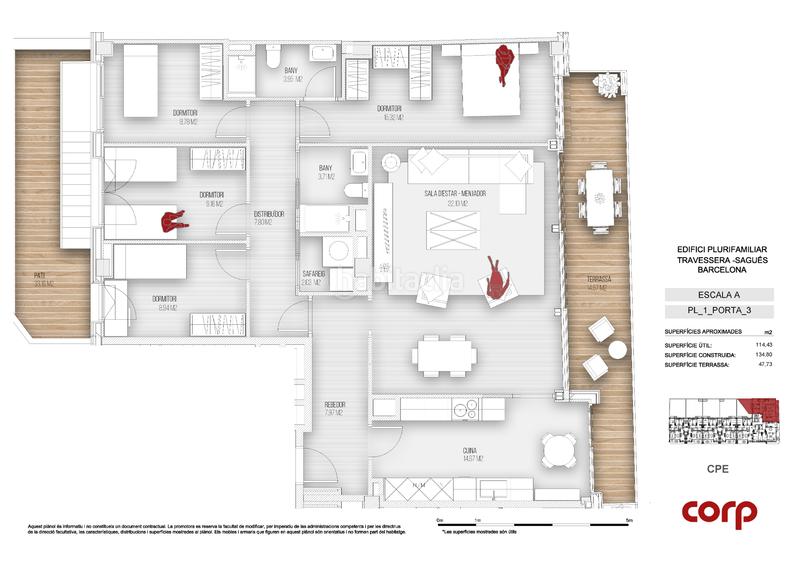 Foto eddd36dd-356e-4a70-a07a-6a613e7dac1a. Location appartement dans travessera de gràcia 9 dans Barcelona