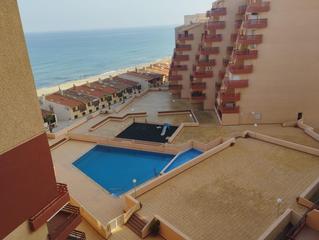 Appartement in Playa del Galán. Apartamento en la manga con vistas al mar