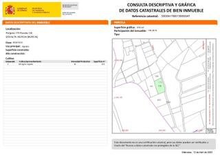 Residential Plot in Nonduermas. Parcela rústica en era alta