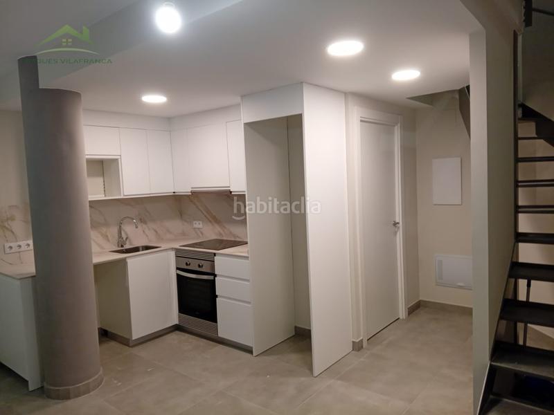 Foto c20bb5ae-181d-410d-a59c-136e22cd9358. Planta baja fantástica vivienda dúplex en planta baja totalmente rehabilitada en las clotas centro listo para entr en Vilafranca del Penedès