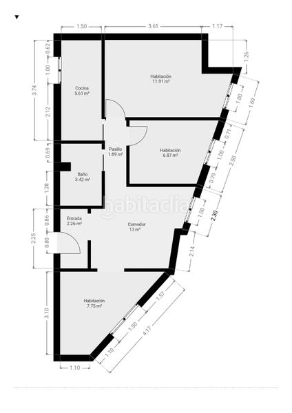 Foto 76d07238-8ffa-403b-b8ed-d59f2af0eaa1. Flat with heating in Centre Santa Coloma de Gramenet