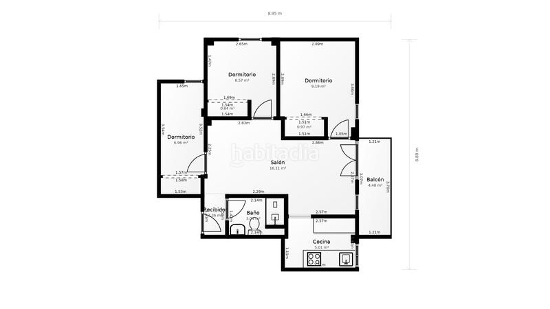 Foto 4eba07a0-0e6c-4c36-ab2f-88a8ccc971c7. Appartement avec chauffage dans San Isidro Madrid