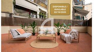 Miete Etagenwohnung  Carrer entença. Bonito piso con gran terraza en alquiler temporal