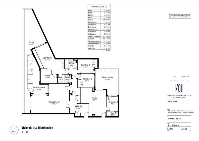 Foto eeedd070-6b30-49a8-b487-8ec591936c45. Location appartement avec chauffage parking dans Exposició Valencia