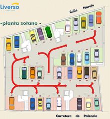Miete Autoparkplatz in Plaza de Toros - Las Tenerías. Se alquila plaza de garaje en ctra palencia