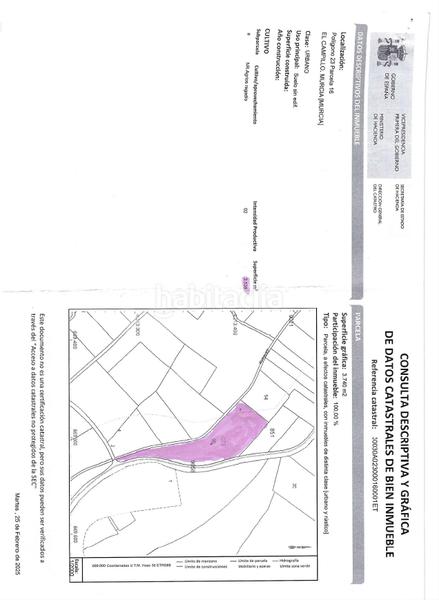 Foto 066c8e2c-d2e5-420d-bc11-3f9965dc306b. Finca rústica en Cobatillas Murcia