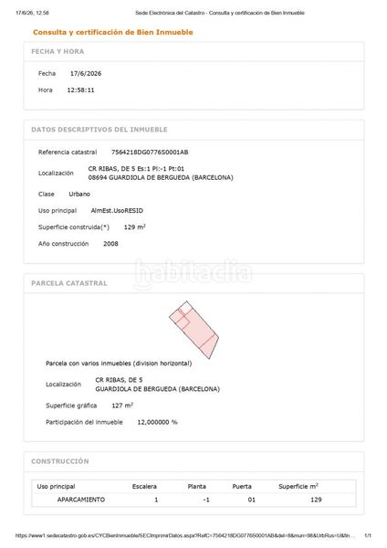 Foto bb6ba35f-a5d5-4ba9-b23e-de92c1755a9a. Aparcament cotxe a Pobla de Lillet (La)