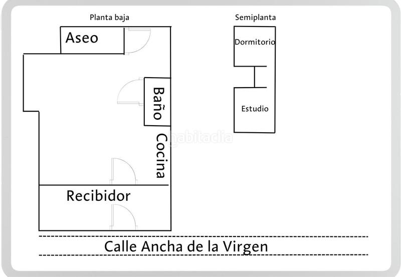 Foto a819ea0c-17a9-4060-8e74-29fa89109ff2. Alquiler planta baja alquiler de estudio en calle ancha de la virgen en Granada