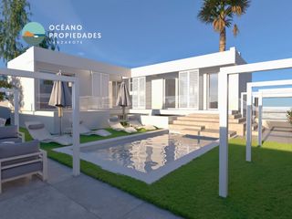 Chalet à Playa Blanca. Exclusivas villas independientes con piscina privada en playa bl