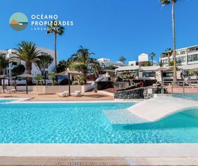 Monolocale in Costa Teguise. Apartamento tipo estudio en planta baja en playa roca