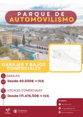 Aparcament cotxe a Pajaritos. Plazas de garaje en automovilismo