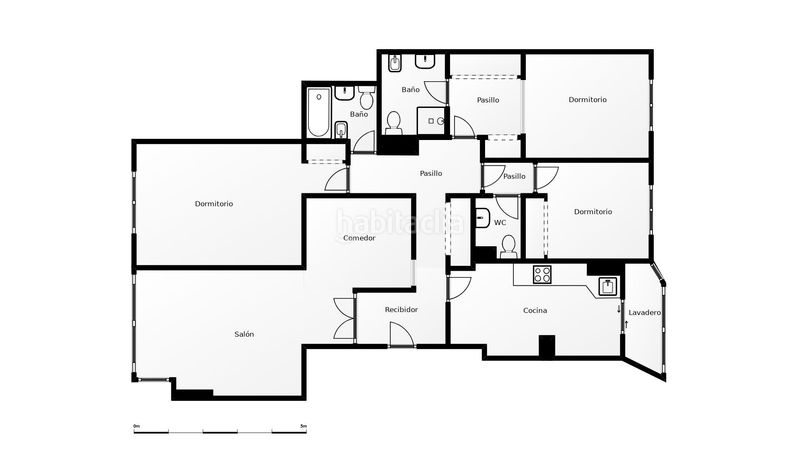 Foto 0d9233f8-fe31-472a-b999-1be00cfd52e7. Piso magnifica y luminosa vivienda exterior en distrito retiro, parque de roma. en Madrid