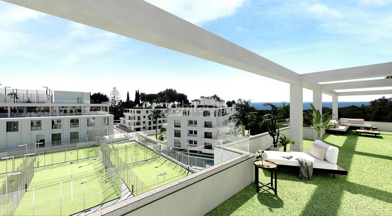 Foto c12b247d-1265-4bc5-9b42-bdb56329e75e. Apartamento maravilloso apartamento con instalaciones de primera clase, incluyendo canchas de pádel y gimnasio, en Mijas