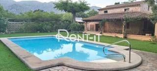 Lloguer Xalet a Vell de sant vicen. Villa rstica de 264 m2 en una parcela de 4.500 m2 con piscina,