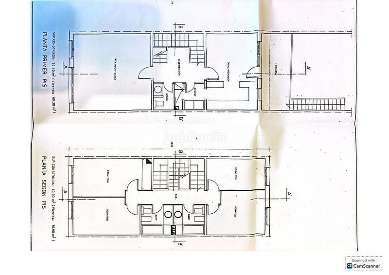 Foto bdc31b91-e813-48c6-b87b-5f8904ecf197. Casa aparellada amb aparcament a Centre Sabadell