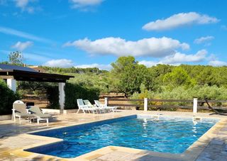 Bauernhof  Partida les vinyases. Oportunidad, casa de campo con piscina, finca llana con olivos y