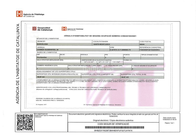Foto cfa9a8de-33ab-4874-b914-6a15cdac3ba5. Apartament amb calefacció a Sants-Badal Barcelona