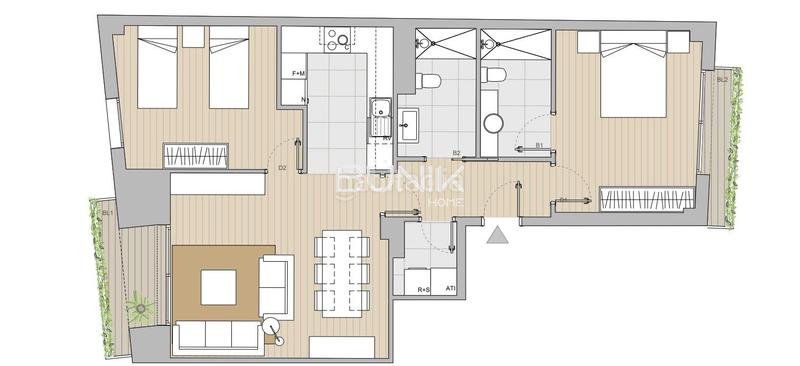 Foto 3b777865-c18b-4ddf-bdad-a0371856ba30. Location appartement avec piscine dans La Torrassa Hospitalet de Llobregat (L´)