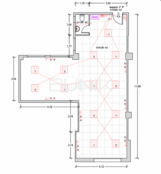 Foto fce6c997-07ff-44ef-a81f-58efc80f1197. Miete büro in La Nova Esquerra de l´Eixample Barcelona