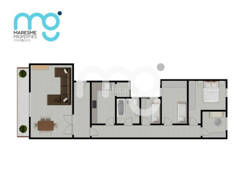 Foto 36fdaf30-7782-4840-98cb-04194d888d58. Pis amb calefacció a Zona Alta Premià de Mar